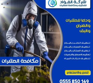 شركة رش حشرات في ابوظبي