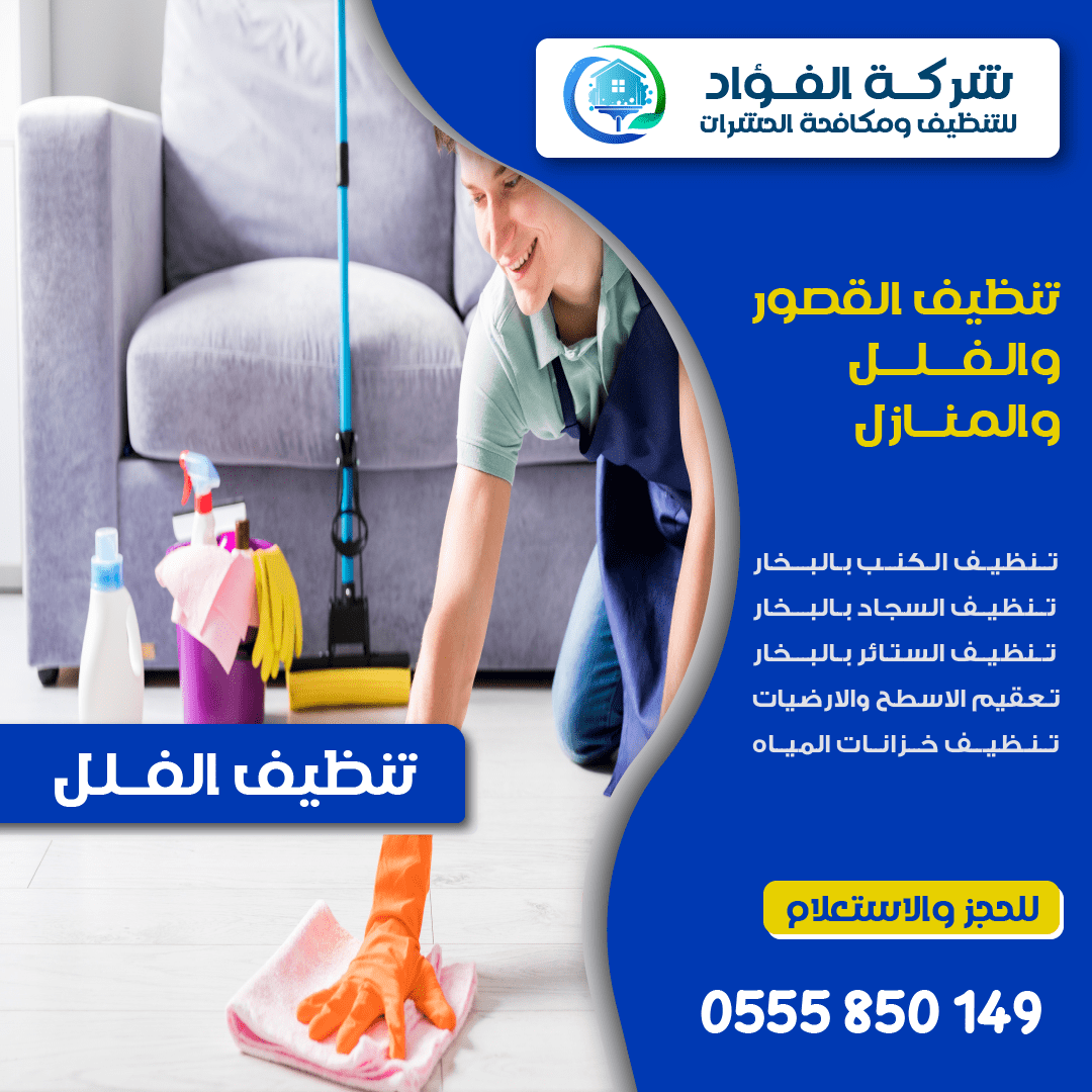 أهداف شركة تنظيف فلل العين