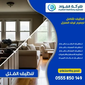 شركة تنظيف فلل